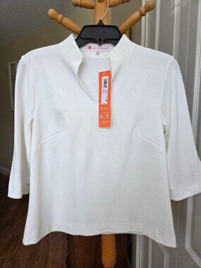 Jude Connally Ryan Ponte Cream top size S